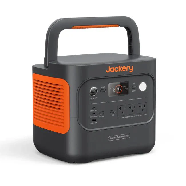 2 x Jackery Solar Generator 2000 v2 + 2 x SolarSaga 200W Portable Solar Panel - Image 4