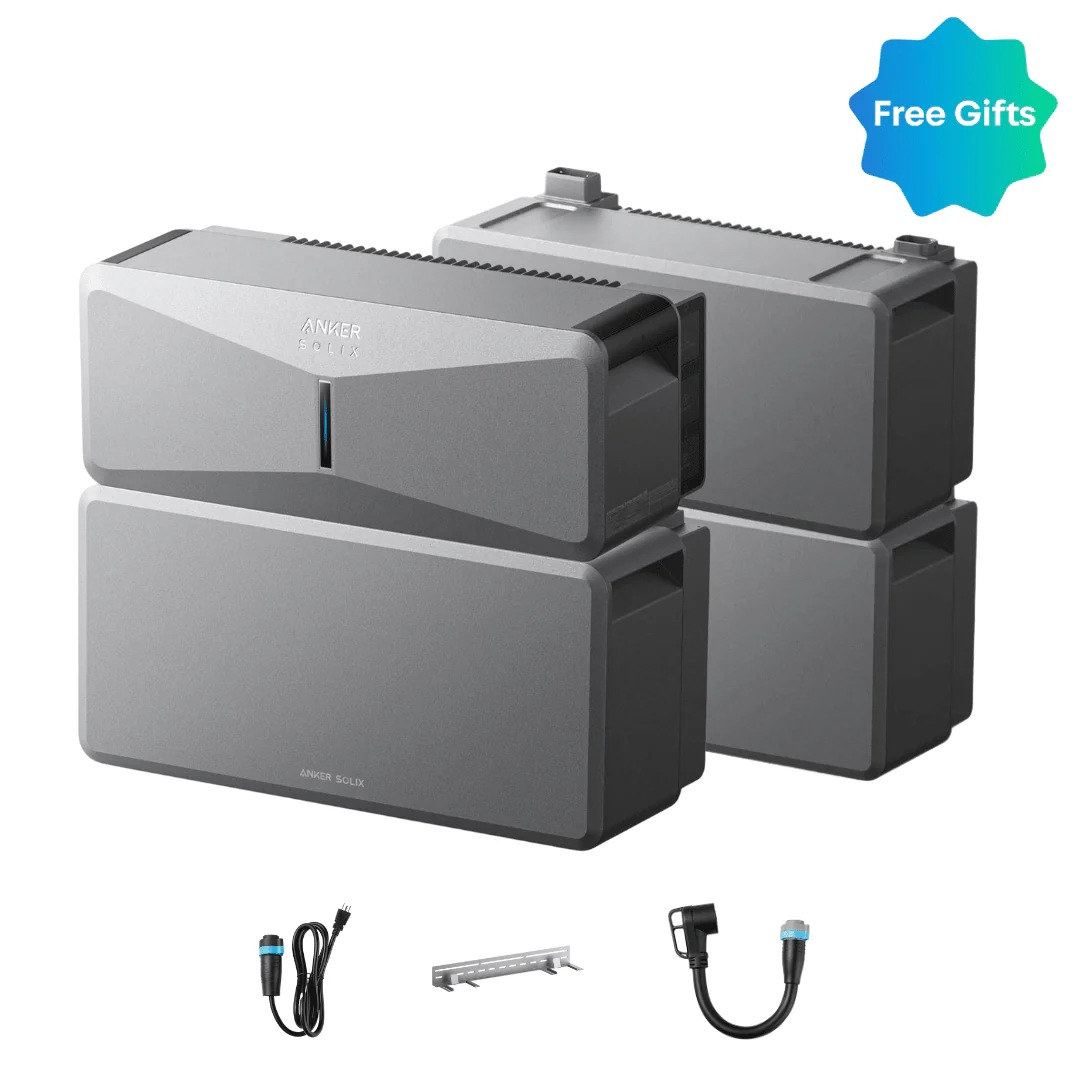 Anker SOLIX E10 Whole Home Backup System | 6 kWh - 30 kWh LiFePO4 Battery | 10-30 kW Turbo Output | Smart Grid & Storm-Guard - Image 3