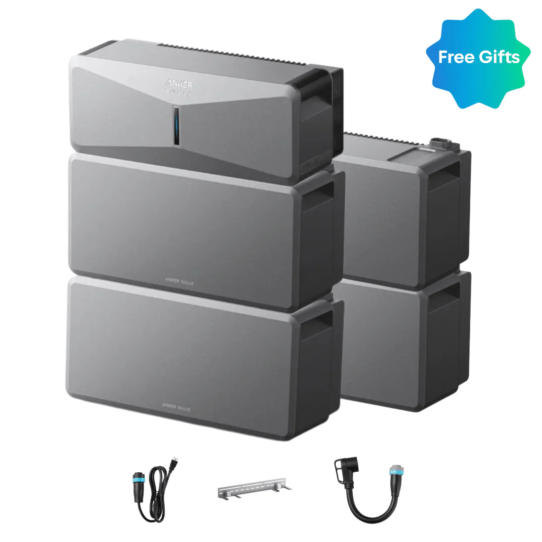 Anker SOLIX E10 Whole Home Backup System | 6 kWh - 30 kWh LiFePO4 Battery | 10-30 kW Turbo Output | Smart Grid & Storm-Guard - Image 4