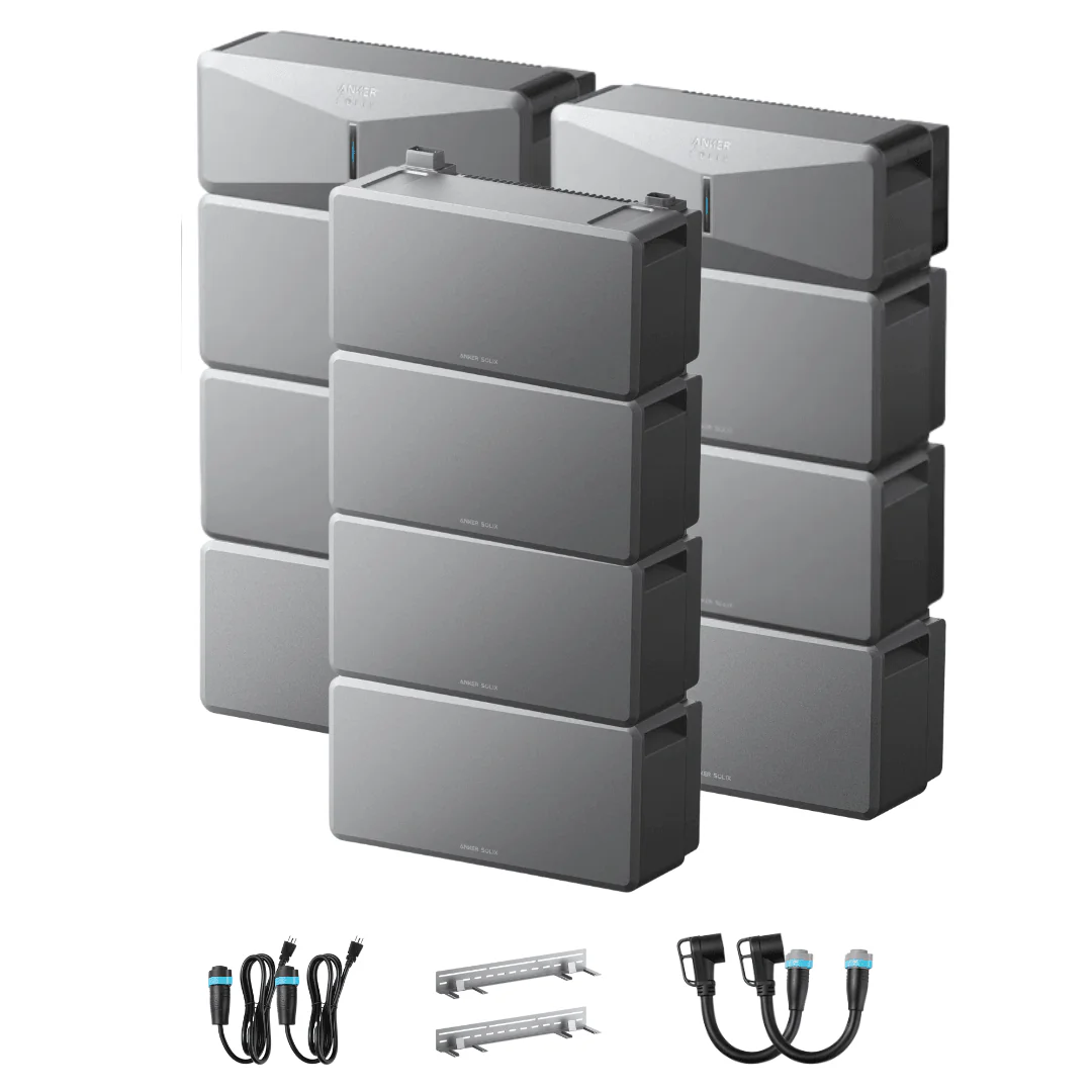 [Double Kit] Anker SOLIX E10 Whole Home Backup System | 12 kWh - 60 kWh LiFePO4 Batteries - Image 5