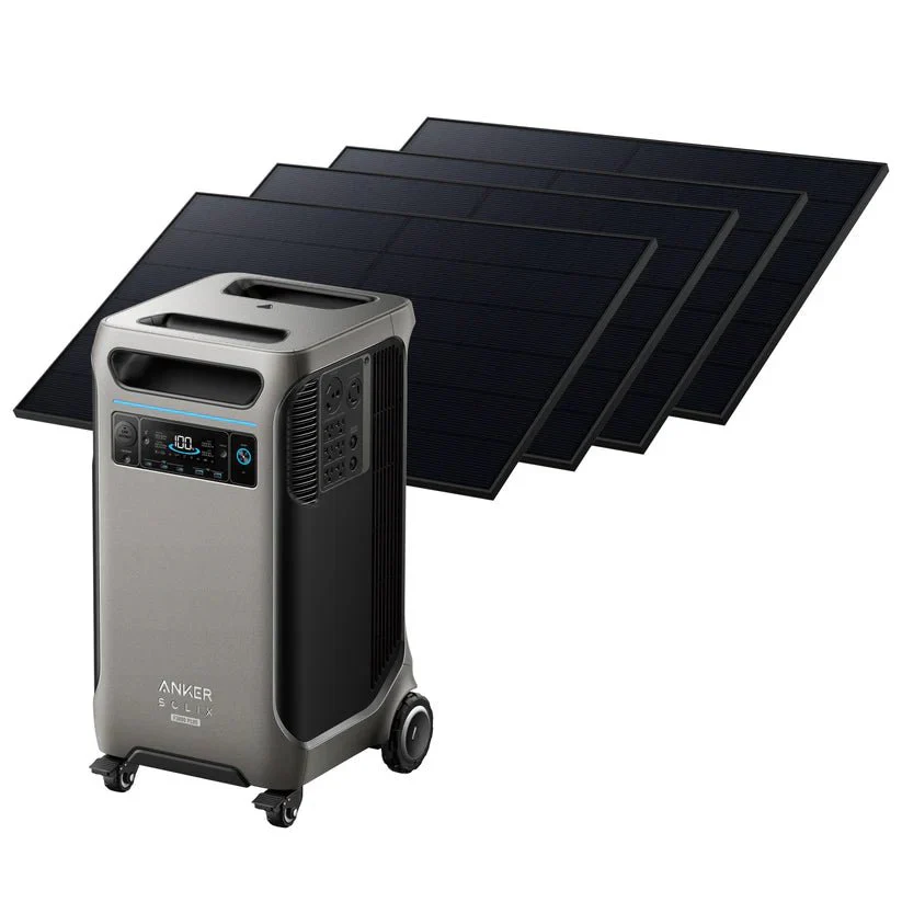 Anker SOLIX F3800 Plus Portable Power Station + 440W Rigid Solar Panels - Image 4
