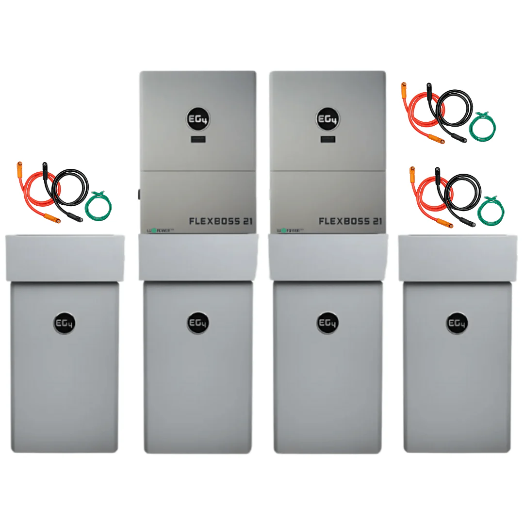 EG4 48V PowerPro LiFePO4 Battery (14.3kWh-85.8kWh) + FlexBOSS21 16kw 48V Split Phase AC Hybrid Inverter - Image 16