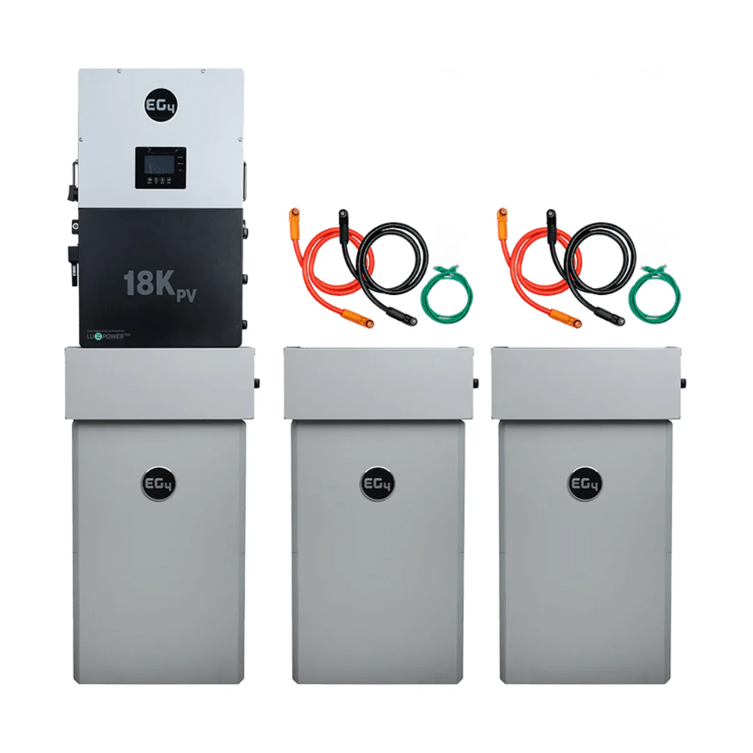 EG4 48V PowerPro LiFePO4 Battery (14.3kWh-85.8kWh) + 18kPV 12000W 48V Split Phase Hybrid Inverter - Image 3