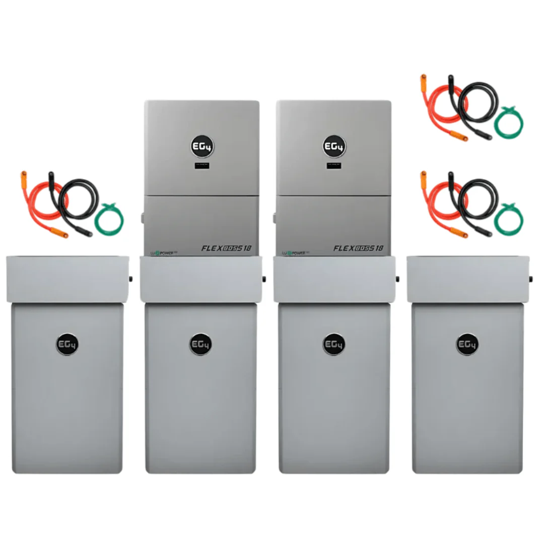 EG4 48V PowerPro LiFePO4 Battery (14.3kWh-85.8kWh) + FlexBoss18 13kW 48V Split Phase AC Hybrid Inverter - Image 4
