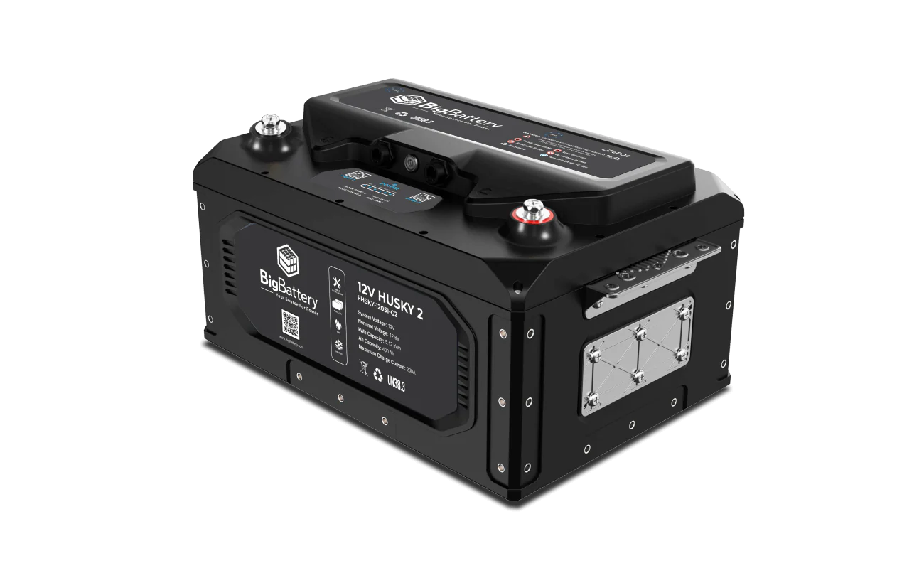 BigBattery HUSKY 2 12V 400Ah 5.12kWh LiFePO4 Battery - Image 6