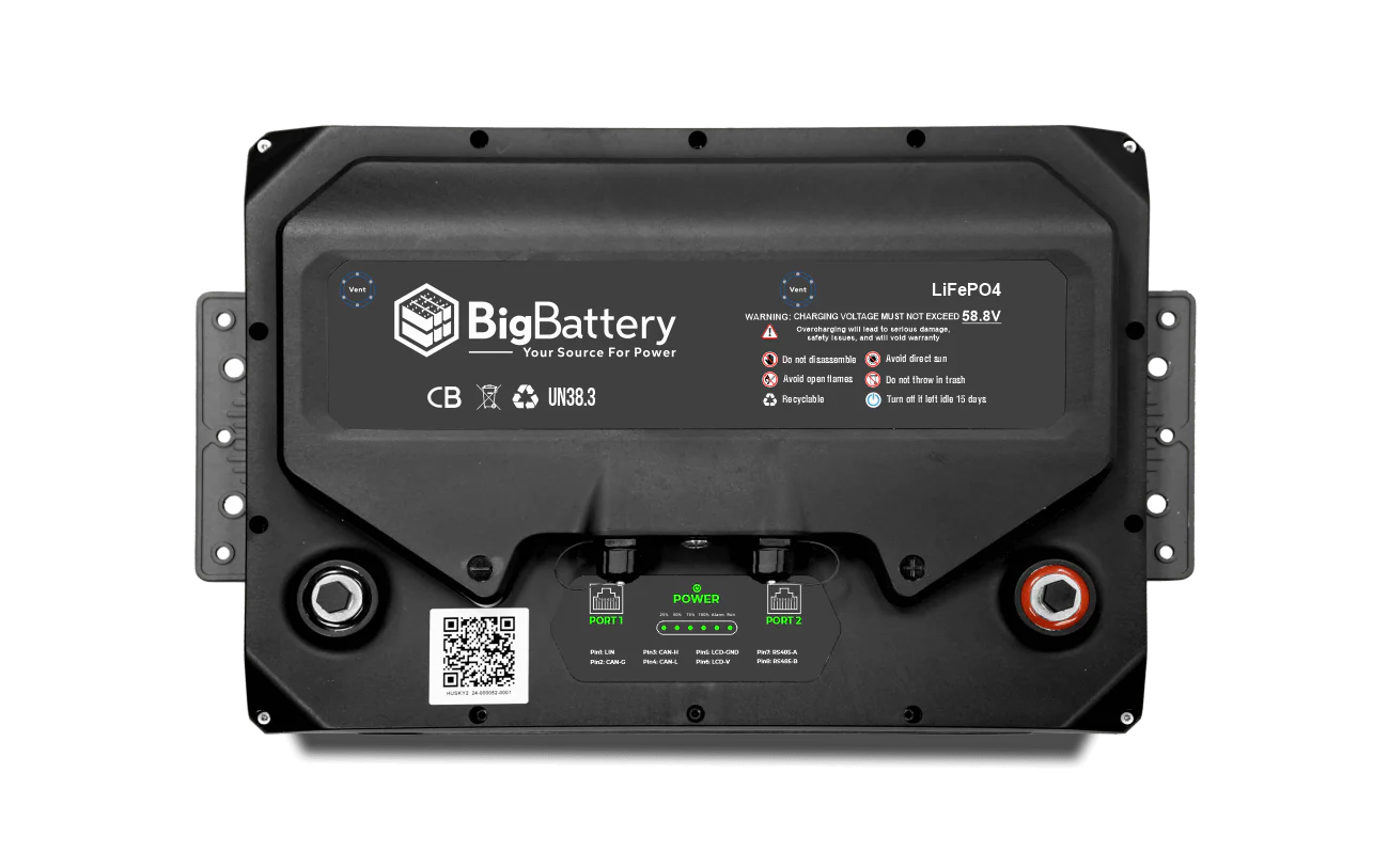 BigBattery HUSKY 2 48V 100Ah 5.12kWh LiFePO4 Battery - Image 4