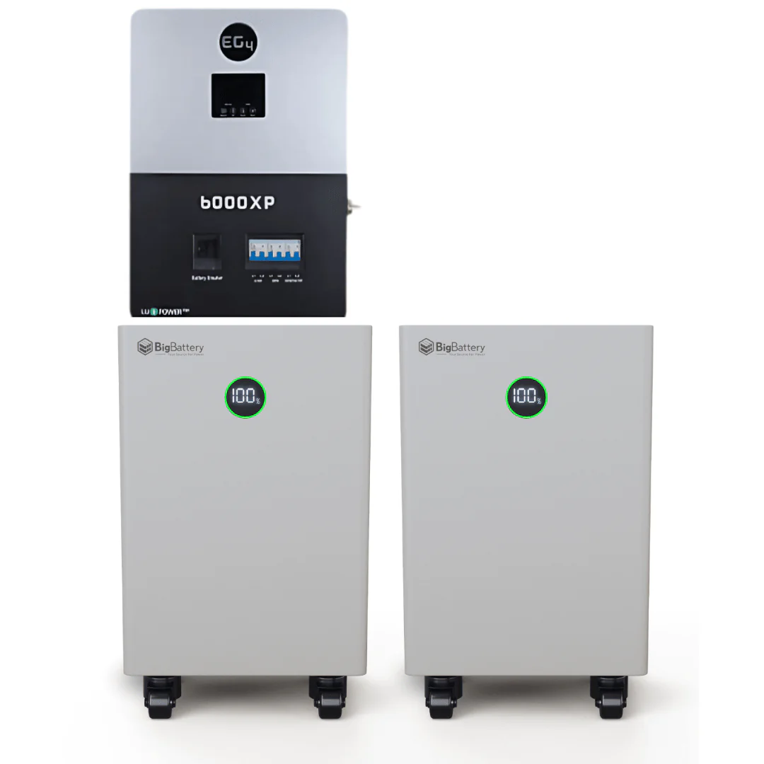 BigBattery NEXUS 51.2V 15kWh LiFePO4 Battery + EG4 6000XP 6000W 48V Split Phase Off-Grid Inverter Kit - Image 2