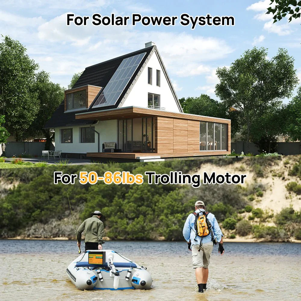 ECO-WORTHY 12V 100Ah Lithium Iron Phosphate Battery - Image 11