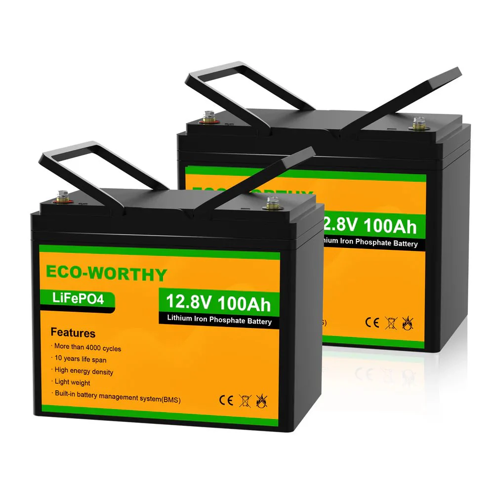 ECO-WORTHY 12V 100Ah Lithium Iron Phosphate Battery - Image 12