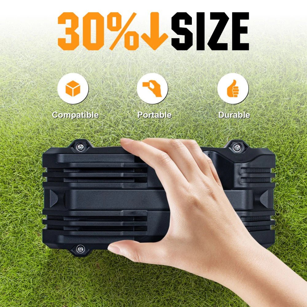 ECO-WORTHY 12V 20Ah Portable LiFePO4 Deep Cycle Rechargeable Battery - Image 4