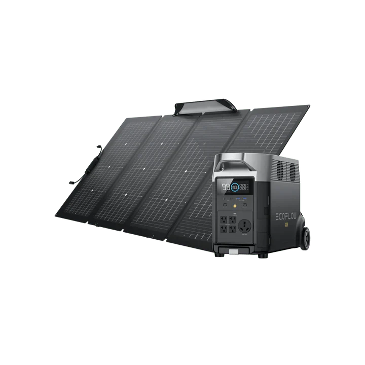 EcoFlow DELTA Pro Solar Generator + 220W Portable Solar Panels - Image 3