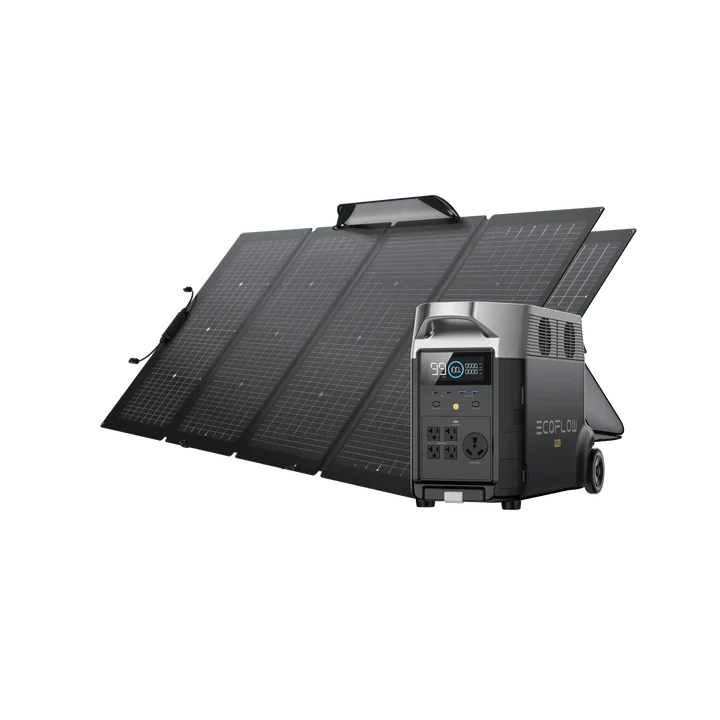 EcoFlow DELTA Pro Solar Generator + 220W Portable Solar Panels - Image 4