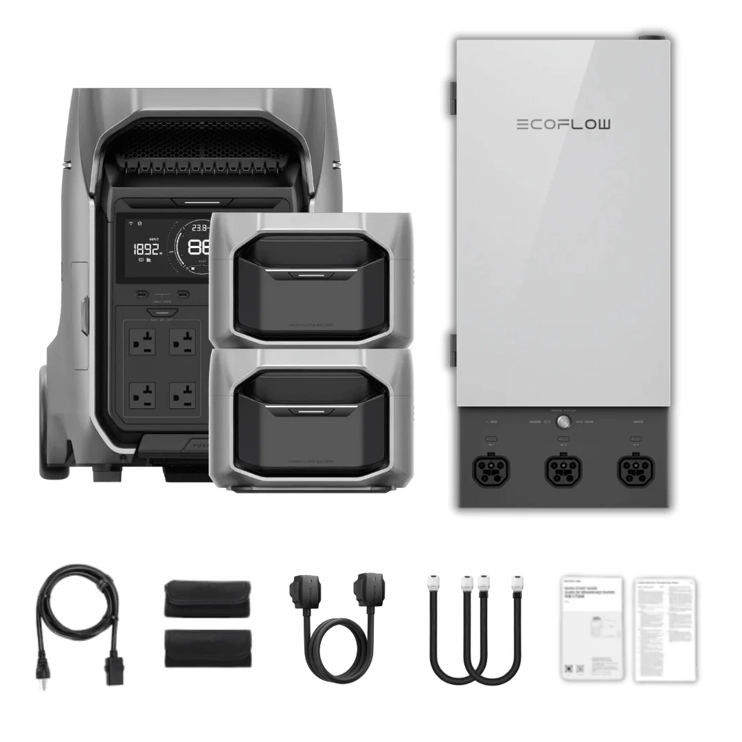 EcoFlow DELTA Pro 3 Portable Power Station + Smart Home Panel 2 - Image 3