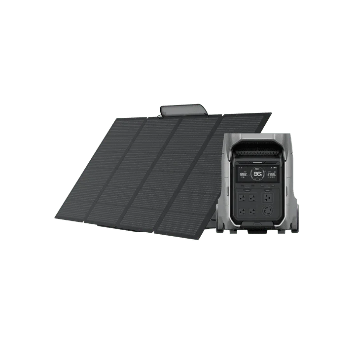 EcoFlow DELTA Pro 3 Solar Generator + 400W Portable Solar Panels - Image 3