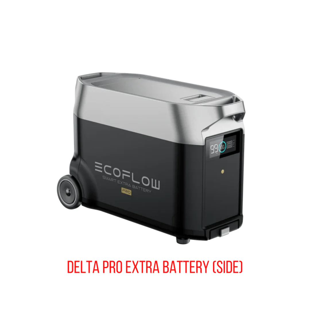 EcoFlow DELTA Pro With Extra Battery 7200Wh 3600W Solar Generator + 200W Portable Monocrystalline Solar Panels Kit - Image 14