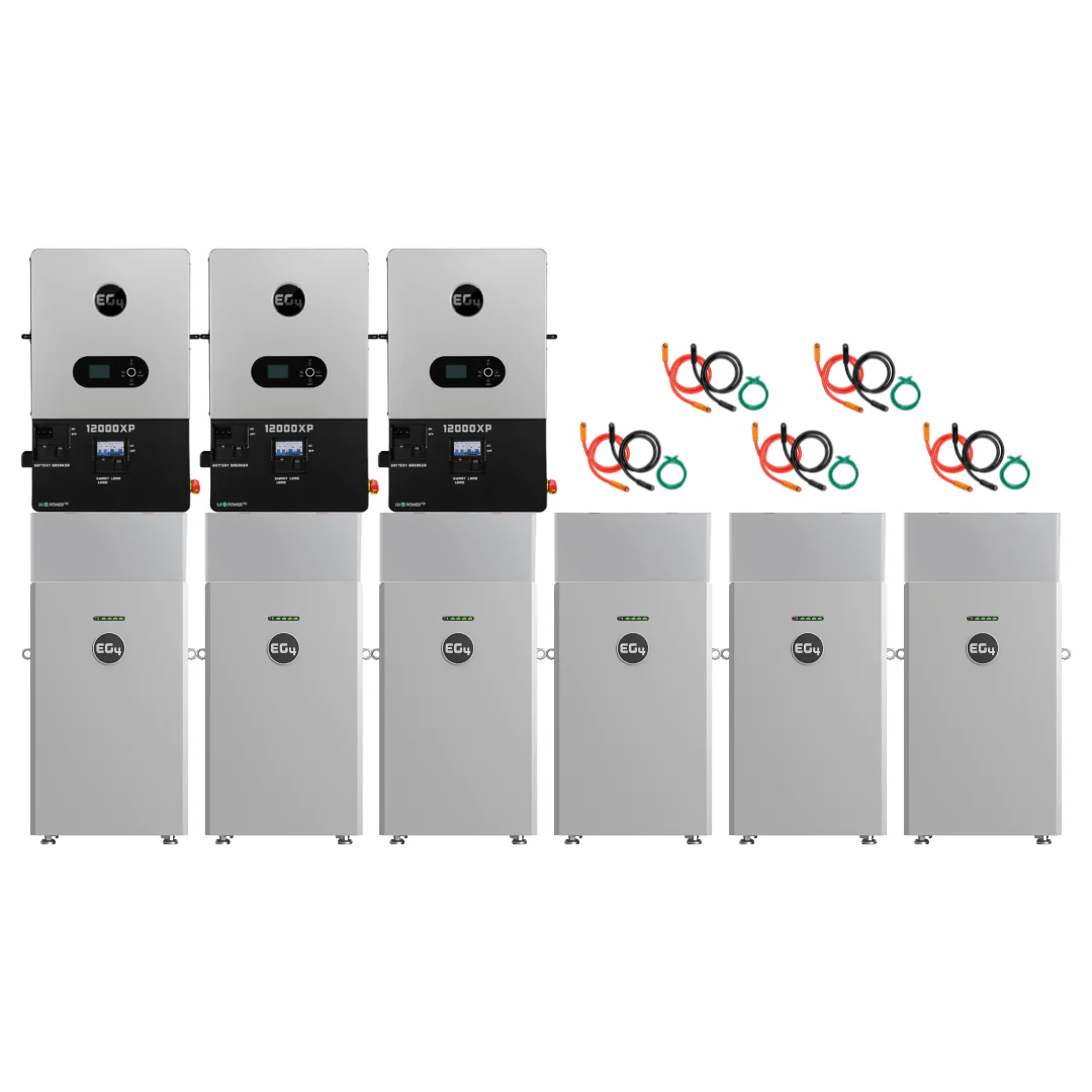 EG4 48V 314Ah All Weather WallMount LiFePO4 Battery + 12000XP 12,000W 48V Split Phase Off-Grid Inverter - Image 9