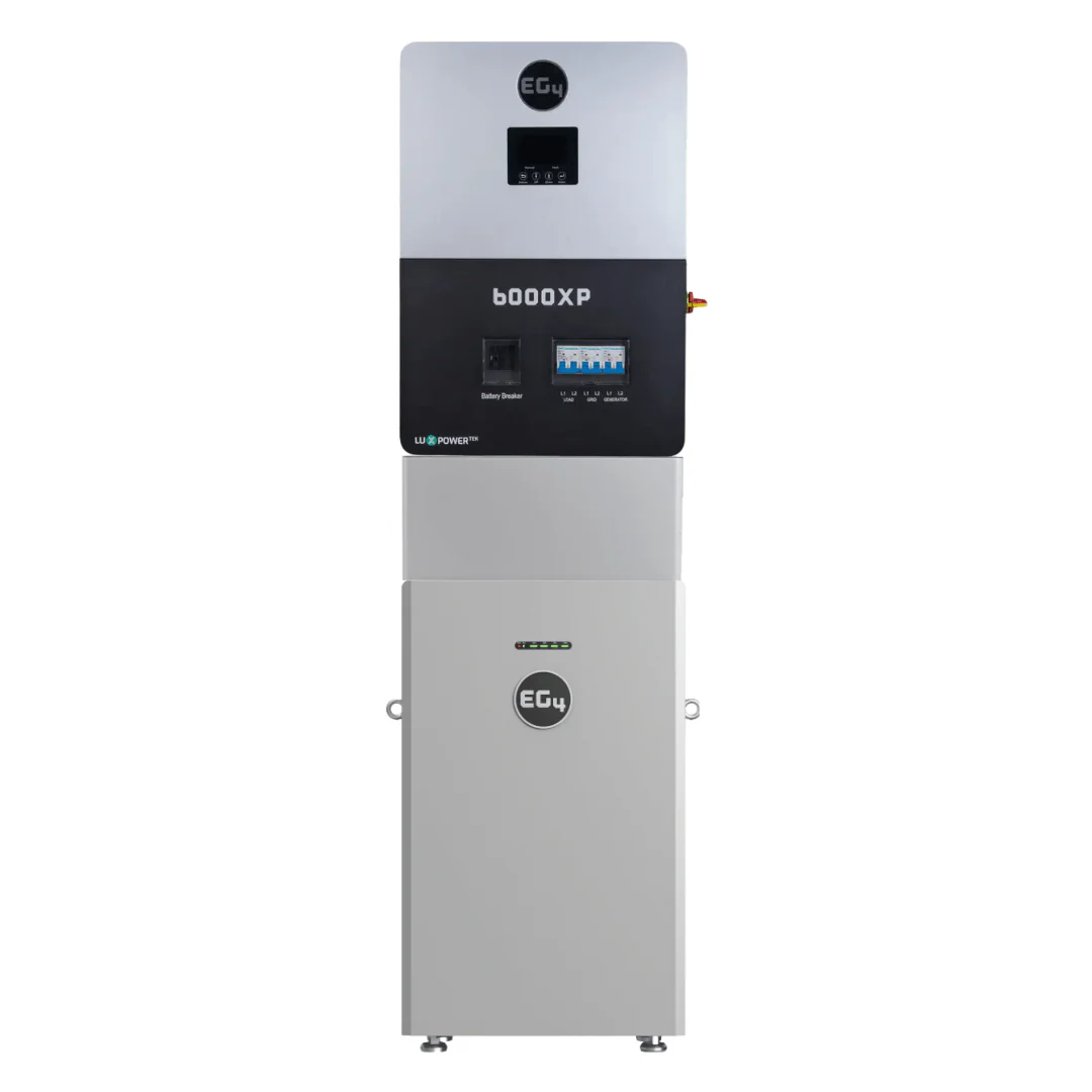 EG4 48V 314Ah All Weather WallMount LiFePO4 Battery + 6000XP 6000W 48V Split Phase Off-Grid Inverter