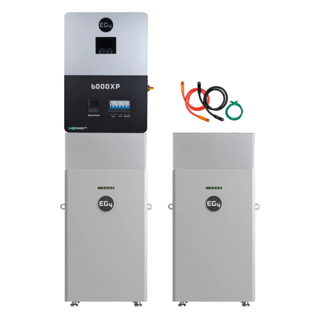 EG4 48V 314Ah All Weather WallMount LiFePO4 Battery + 6000XP 6000W 48V Split Phase Off-Grid Inverter - Image 2