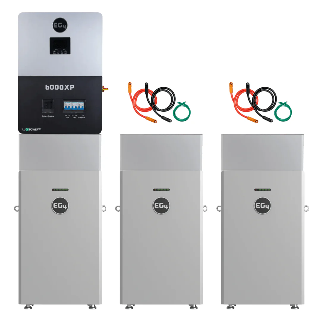 EG4 48V 314Ah All Weather WallMount LiFePO4 Battery + 6000XP 6000W 48V Split Phase Off-Grid Inverter - Image 3