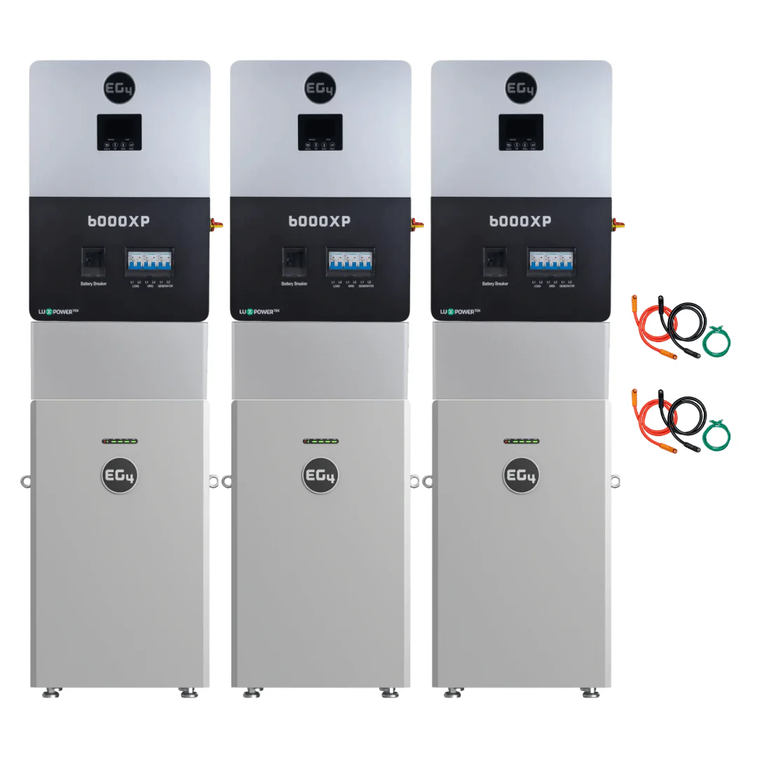 EG4 48V 314Ah All Weather WallMount LiFePO4 Battery + 6000XP 6000W 48V Split Phase Off-Grid Inverter - Image 4