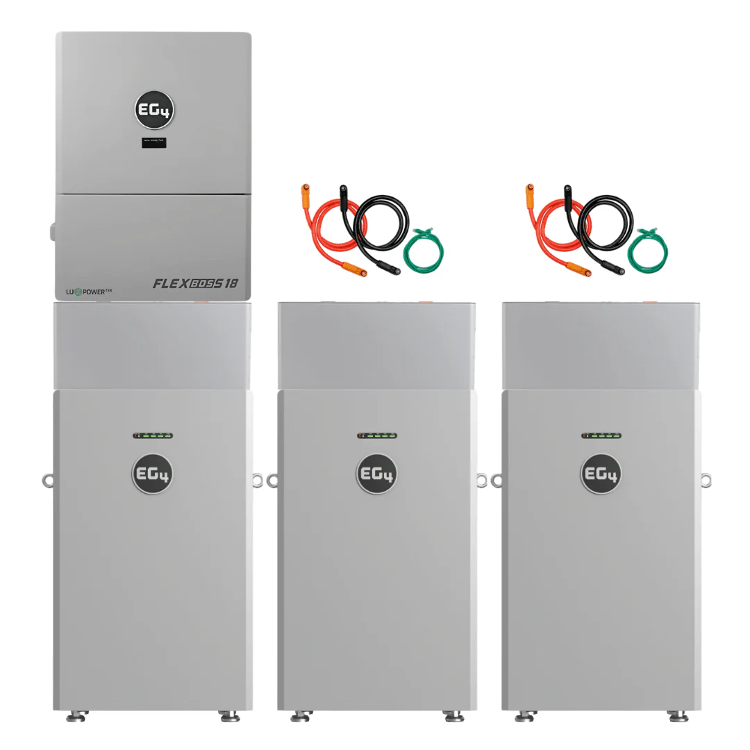 EG4 48V 314Ah All Weather WallMount LiFePO4 Battery + FlexBOSS18 13kW 48V Split Phase AC Hybrid Inverter - Image 3