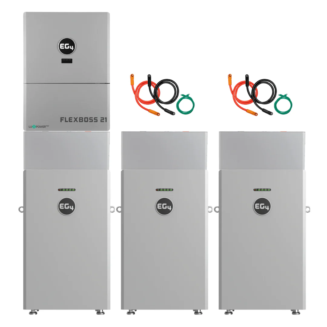 EG4 48V 314Ah All Weather WallMount LiFePO4 Battery + FlexBOSS21 16kW 48V Split Phase AC Hybrid Inverter - Image 3
