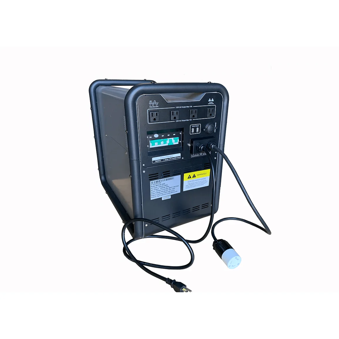 Hysolis MPS 4500wH / 3000W Solar Generator Lithium Battery Power Station - Image 6