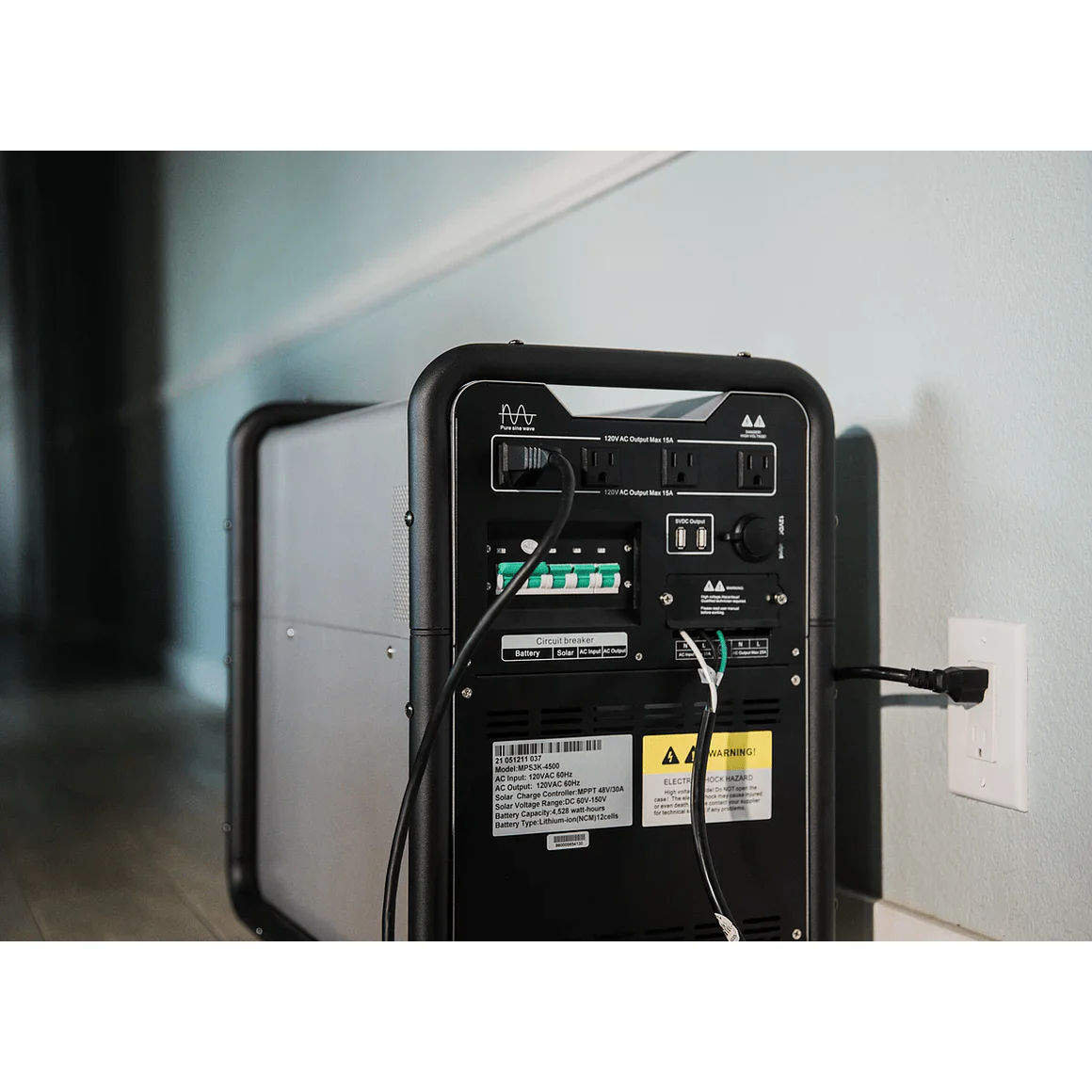 Hysolis MPS 4500wH / 3000W Solar Generator Lithium Battery Power Station - Image 7
