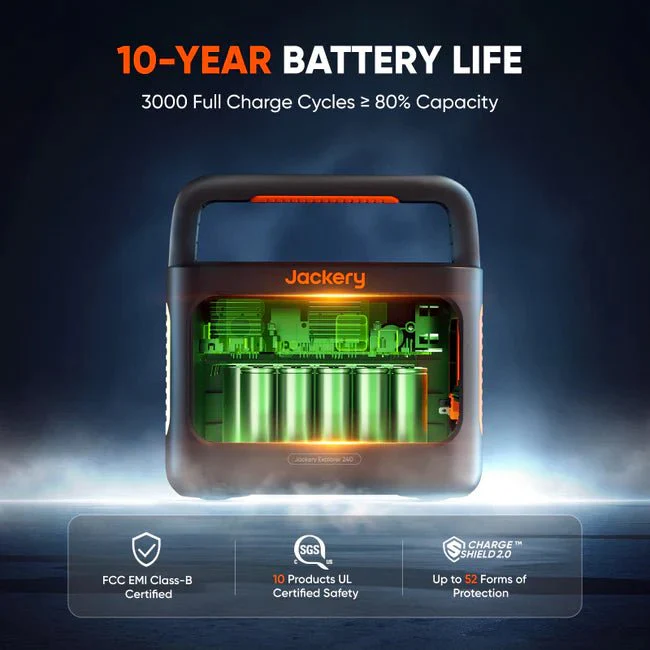 Jackery Explorer 240 v2 Portable Power Station - Image 5