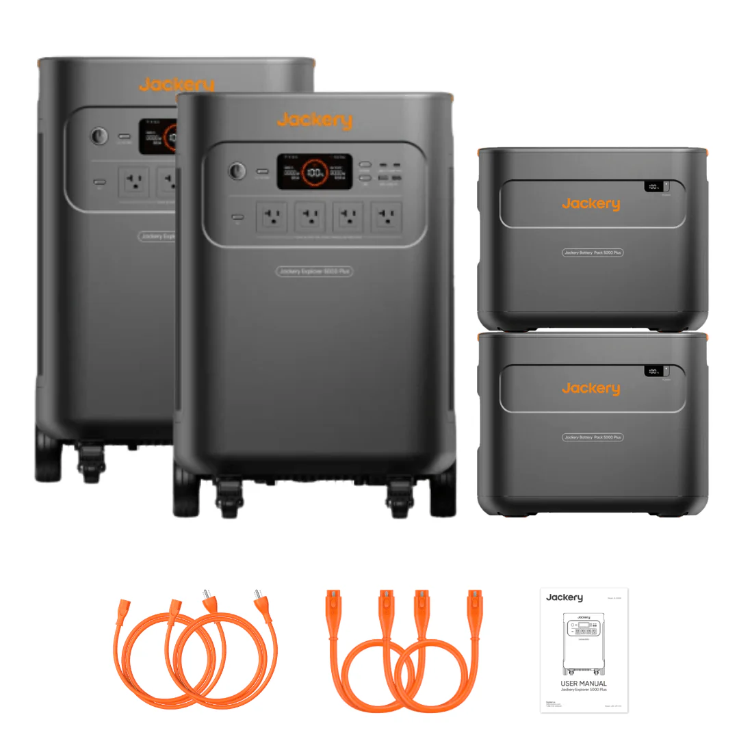 Jackery Explorer 5000 Plus Double Kit + Battery Pack 5000 Plus - Image 13