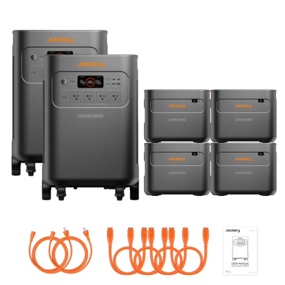 Jackery Explorer 5000 Plus Double Kit + Battery Pack 5000 Plus - Image 14