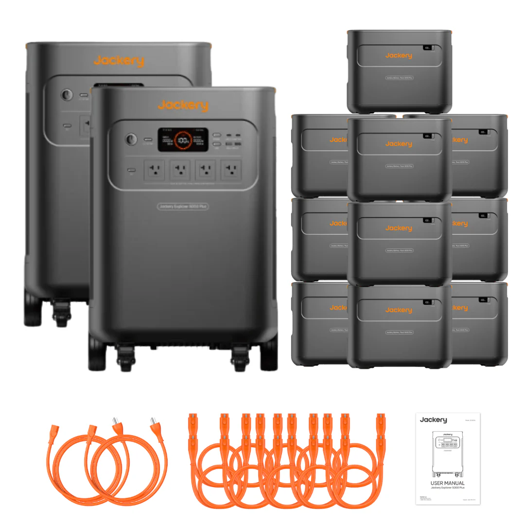 Jackery Explorer 5000 Plus Double Kit + Battery Pack 5000 Plus - Image 17