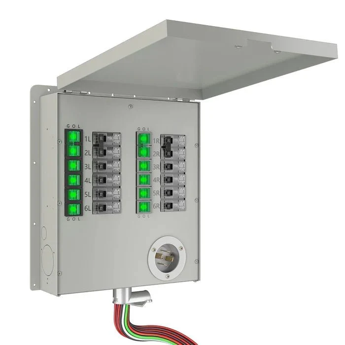 Natures Generator 12-Circuit 120/240V 30A Non-Automatic Power Transfer Switch - Image 5