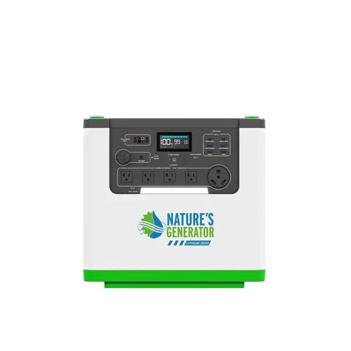 Natures Generator Lithium 3600 Power Station (3600W/3072Wh)