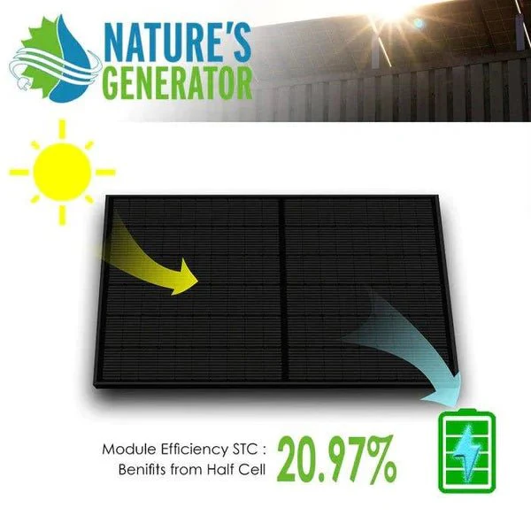 Natures Generator 2 x 410 Watt Monocrystalline Solar Panel  With Solar Panel Mount Rack - Image 6