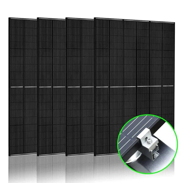 Natures Generator 4 x 410 Watt Monocrystalline Solar Panel With Solar Panel Mount Rack - Image 3