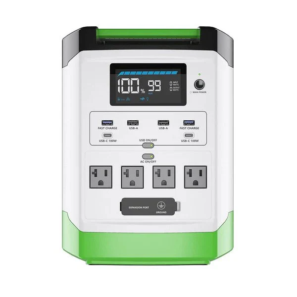 Natures Generator Lithium 1800 Solar Generator + 200W Folding Solar Panel - Image 3