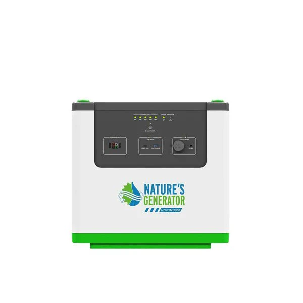 Natures Generator Lithium 3600 Pod With 2 x 100W  Monocrystalline Solar Panels - Image 4