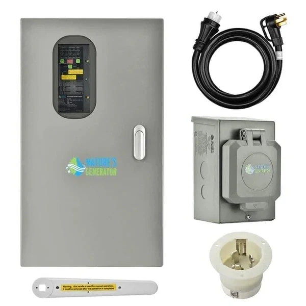 Natures Generator Lithium 6000 Solar Generator With Transfer Switch - Image 14