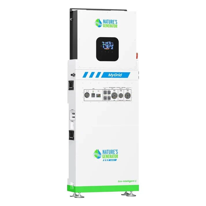 Natures Generator MyGrid 10k + 8 x 410W Rigid Panels + 50A Manual Transfer Switch + GFCI Box + Smart Plug - Image 5