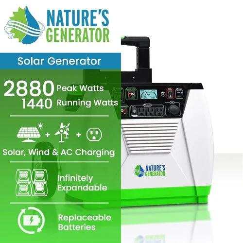 Natures Generator Portable Generator - Image 2