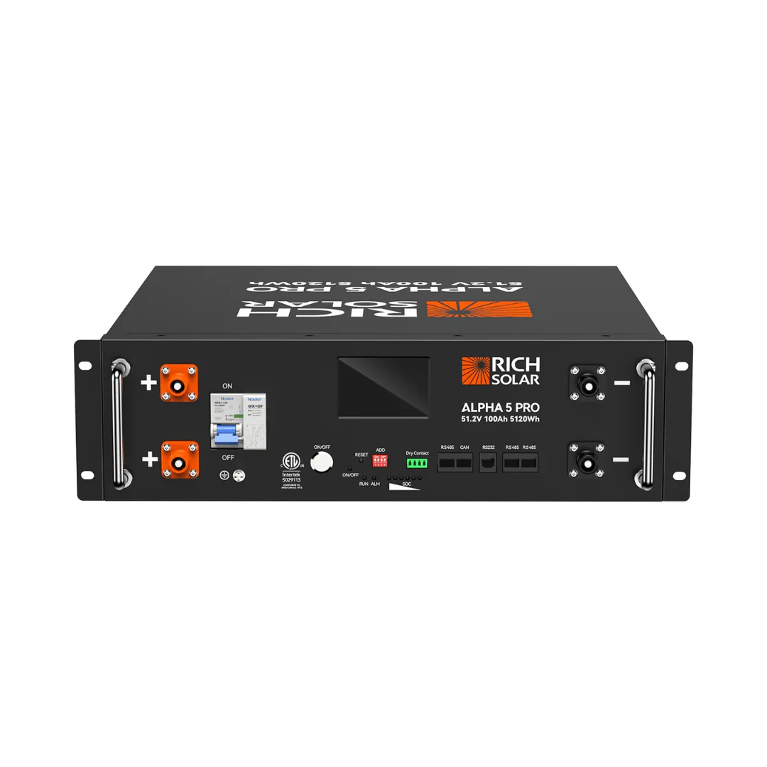 PRO Solar Kit - 48V Battery Bank (10.24kWh-15.36kWh) + 6kW 120V/240V Hybrid Inverter + 400W Solar Panels - Image 10