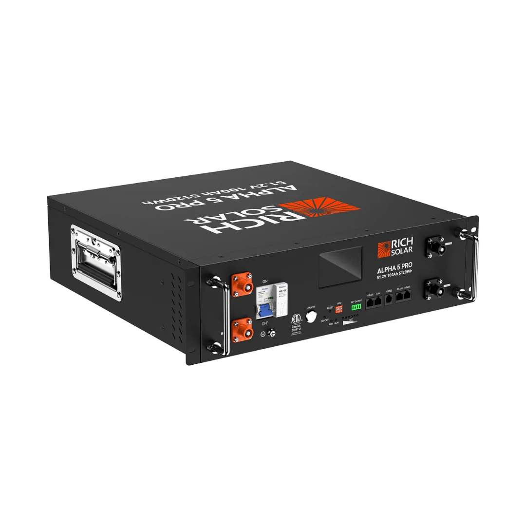 PRO Solar Kit - 48V Battery Bank (10.24kWh-15.36kWh) + 6kW 120V/240V Hybrid Inverter + 400W Solar Panels - Image 14