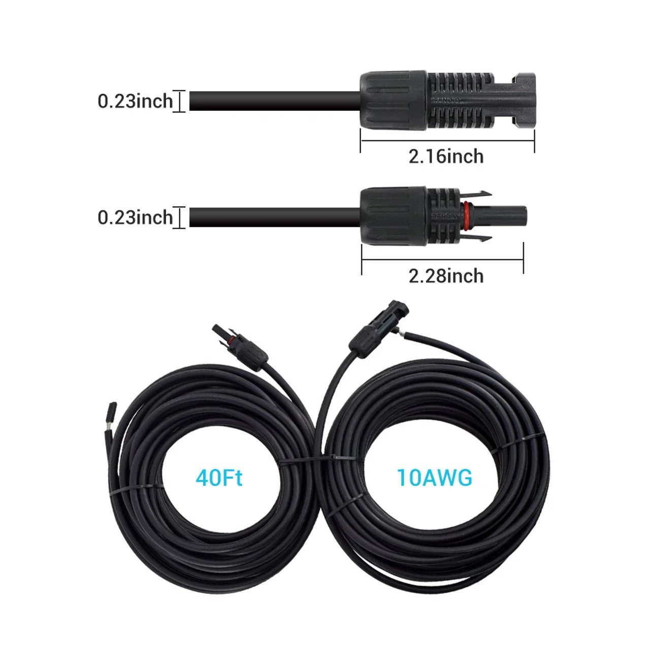 Renogy 10 AWG Solar Panel to Charge Controller Adaptor Kit - Image 10