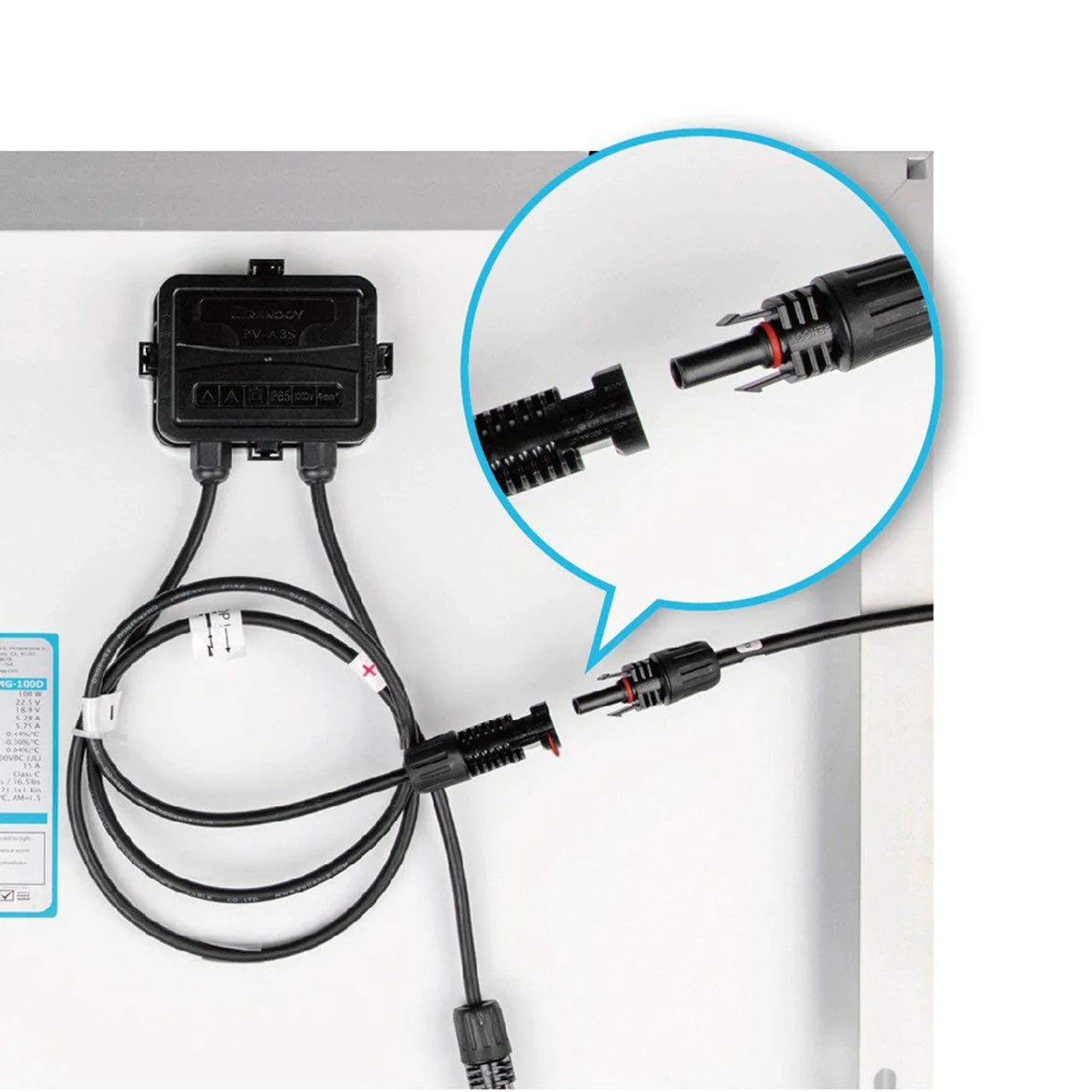 Renogy 10 AWG Solar Panel to Charge Controller Adaptor Kit - Image 4