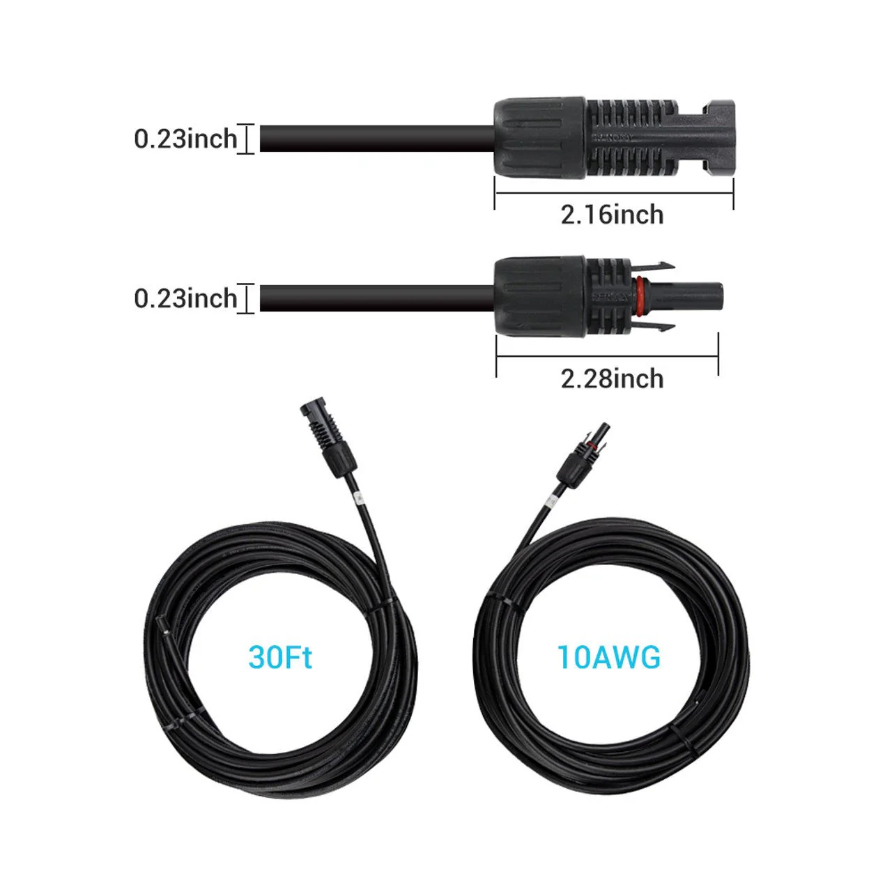 Renogy 10 AWG Solar Panel to Charge Controller Adaptor Kit - Image 9