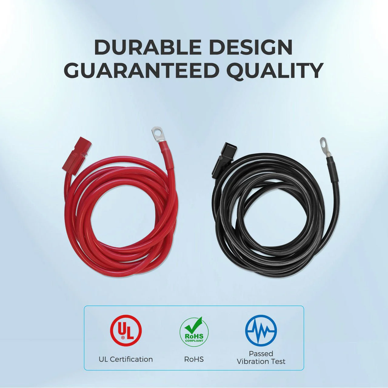 Renogy 10FT 6AWG Anderson Adapter Cable (Anderson PP75 - 3/8 in Lugs） - Image 4
