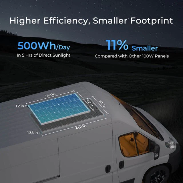Renogy 16BB N-Type 100 Watt Monocrystalline Solar Panels - Image 6