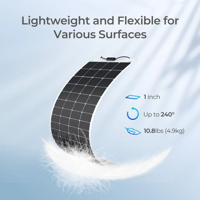 Renogy 200 Watt 12 Volt Flexible Monocrystalline Solar Panel - Image 3