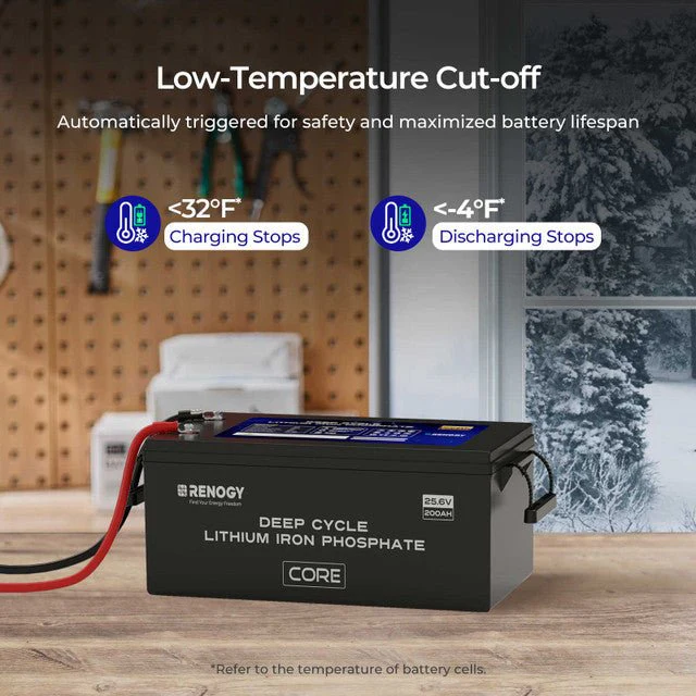 Renogy 24V 200Ah Core Series Deep Cycle Lithium Iron Phosphate Battery - Image 6